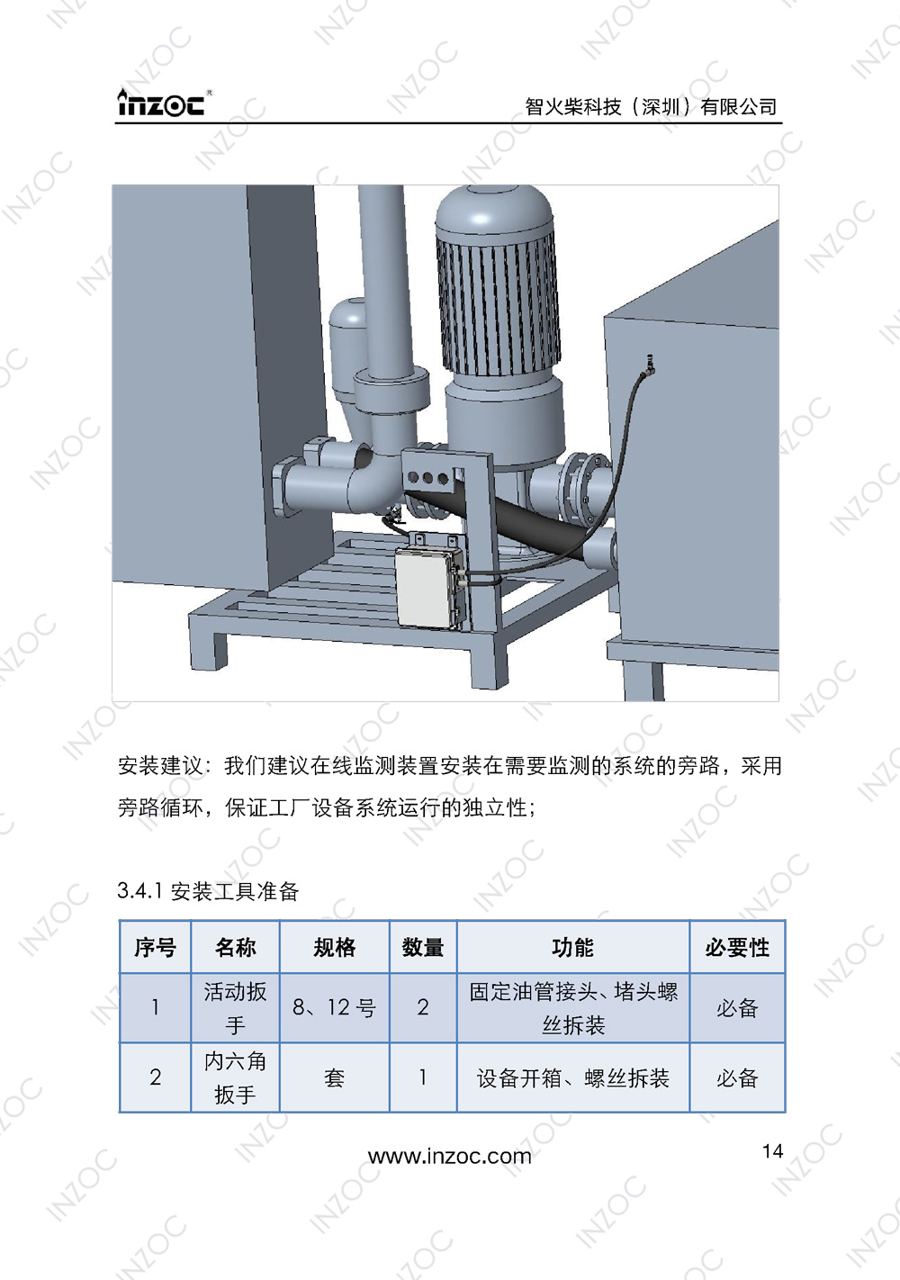 IOL-H智能型油液在線監測系統說明書